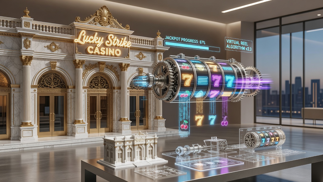 Grand interior of an iconic gambling hall featuring ornate columns, chandeliers, and multi-level gaming floors that have influenced digital design patterns