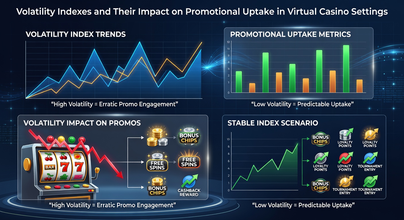 Chart displaying volatility index trends alongside bonus redemption rates in online casino platforms